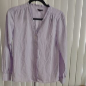 Ann Taylor Lavender Blouse